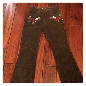 D&G corduroy brown pants size 28